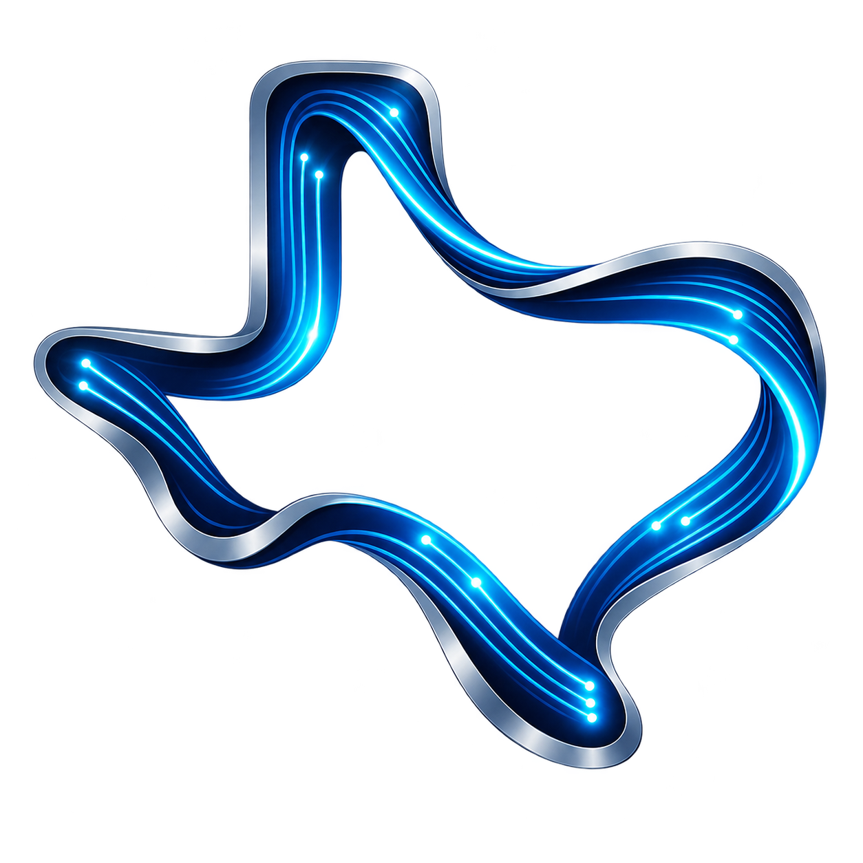 FiberLoop Texas fiber loop logo